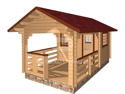 Баня бочка 4