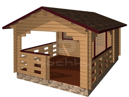 Баня бочка 5