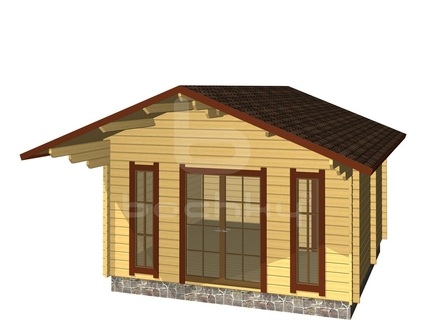 Баня бочка 6