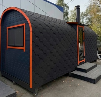 Баня бочка 8