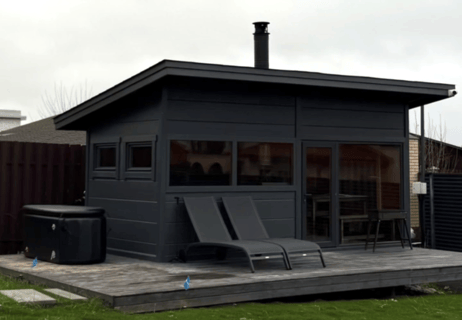 Баня бочка 9