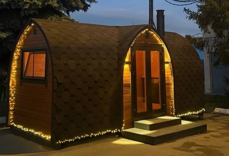 Баня бочка 9