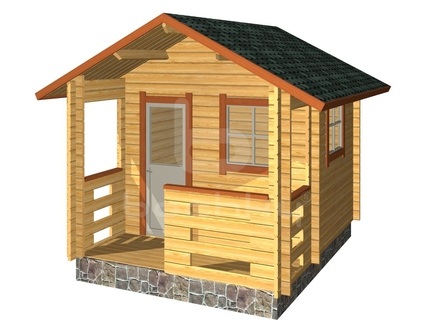 Баня бочка 1