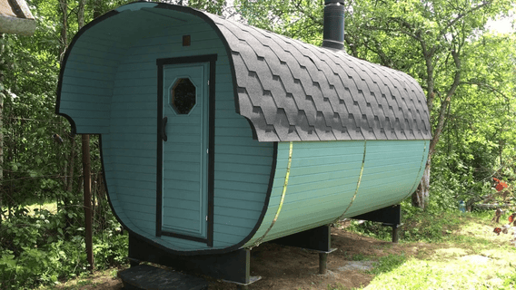 Баня бочка 3